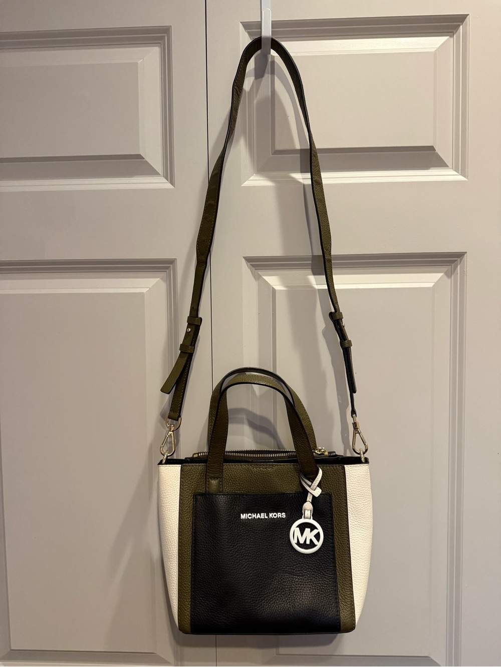 Michael Kors Gemma Small Tri-Color Crossbody Bag